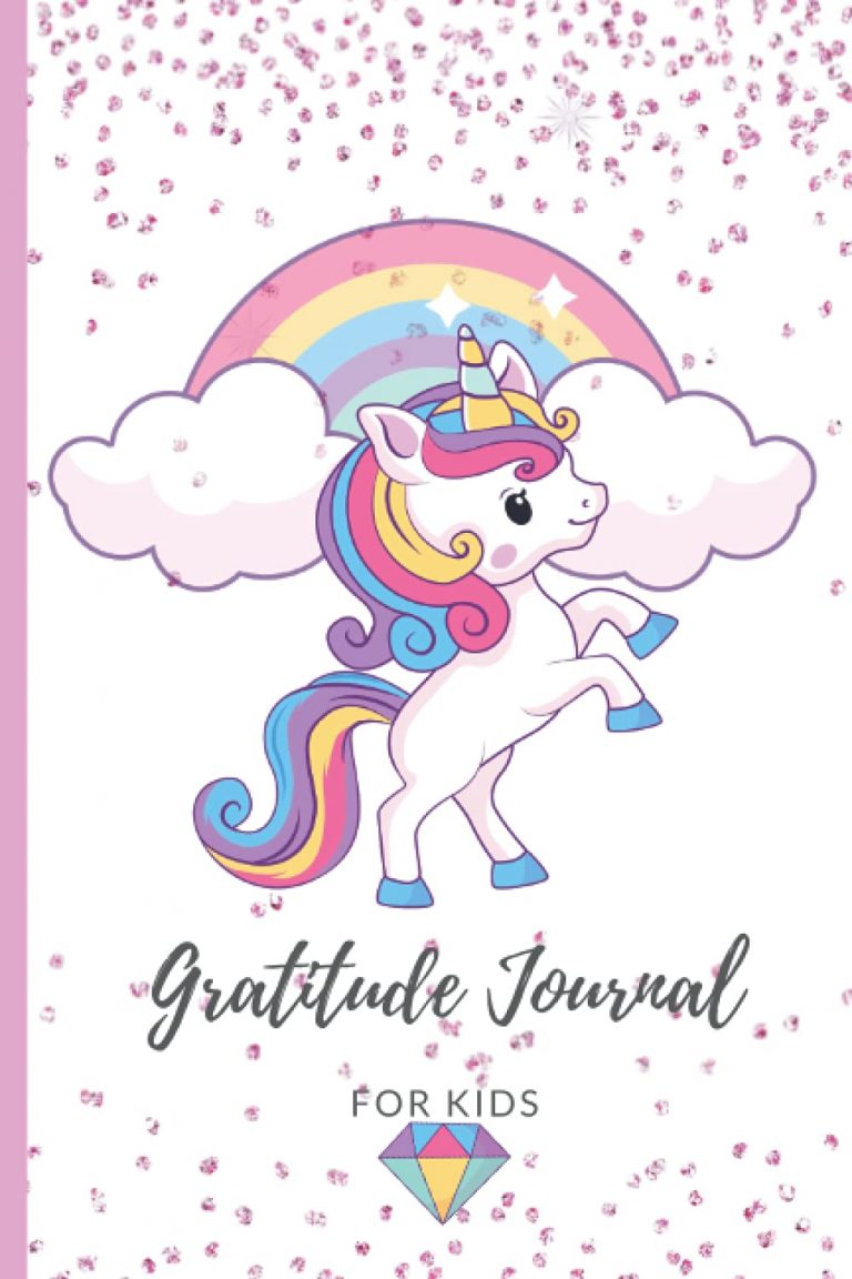 Unicorn Gratitude Daily Journal for kids