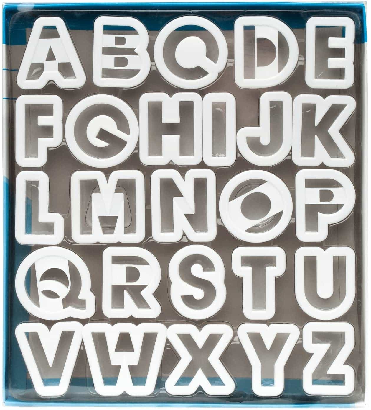 Ateco 5770 Alphabet Cookie Cutter Set