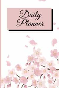 Floral Daily Planner Hourly Schedules Appointment