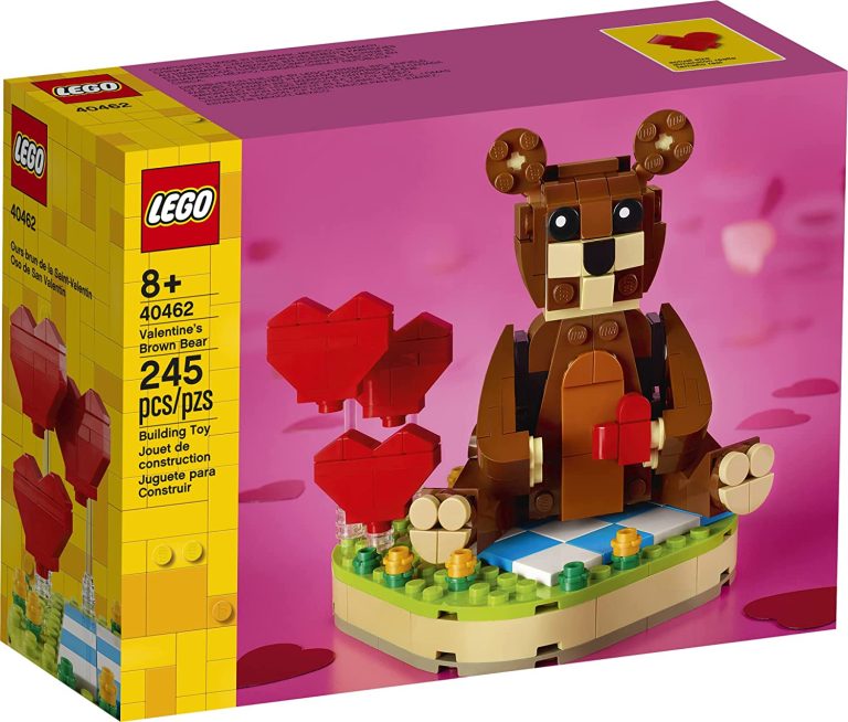 LEGO Valentine’s Brown Bear
